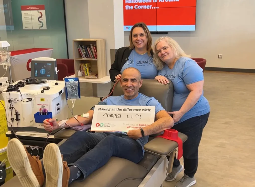 Campisi Law Giving Back: The Life-Saving Impact of Plasma Donation
