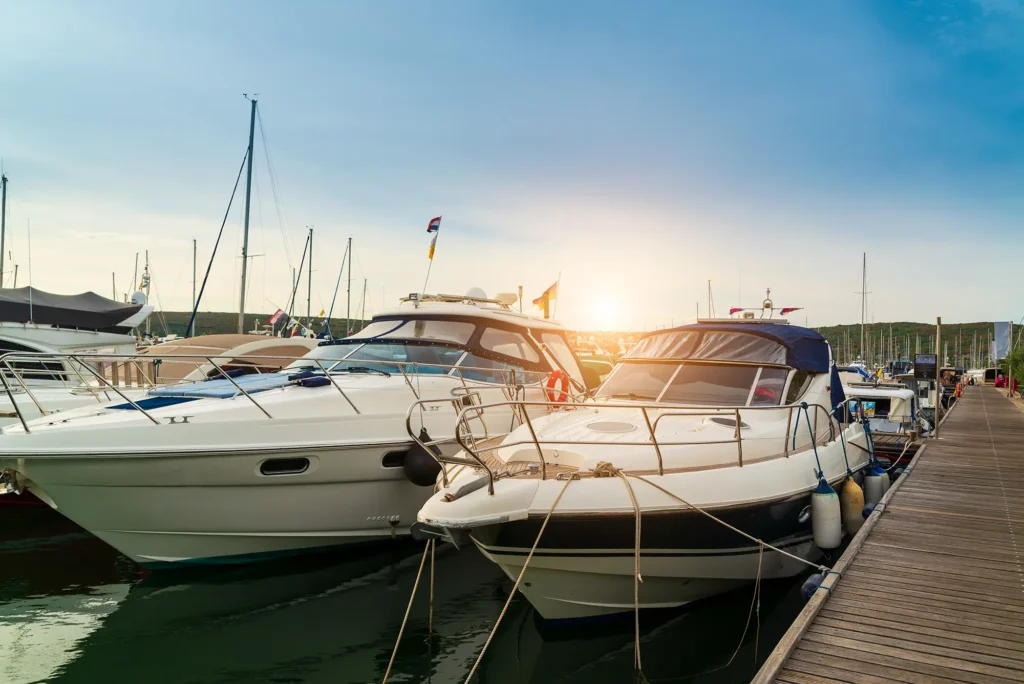 motor boats